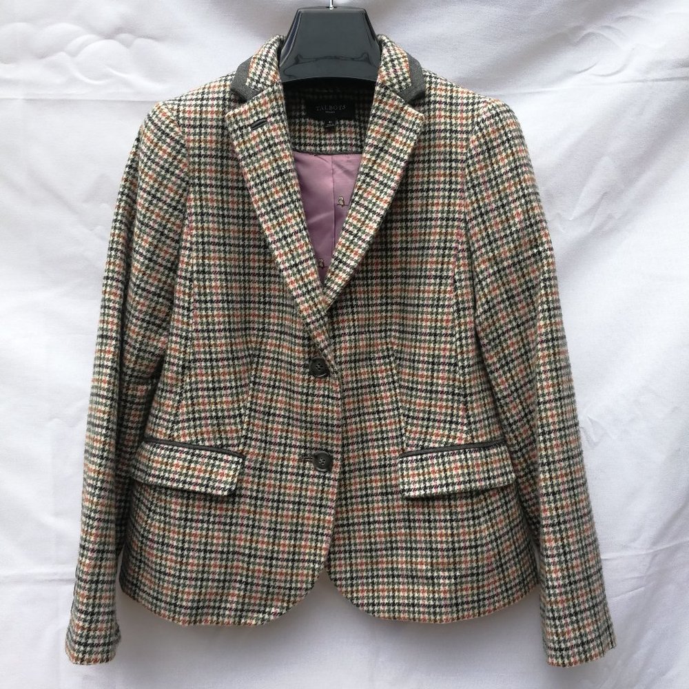 (Brand New) TALBOTS PETITES Jacket / Coat Women Size: 8p /Gray